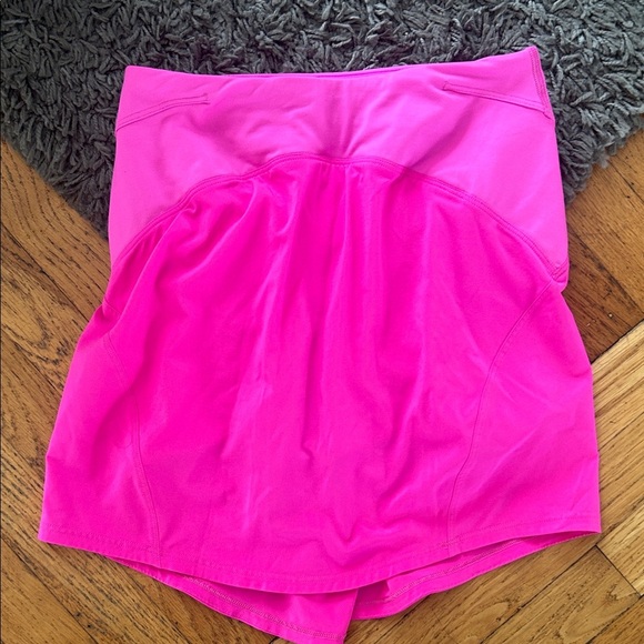 lululemon athletica Pants - Lululemon Bright Pink Women's Essential High-Rise Run Mini Skirt / Skort XS